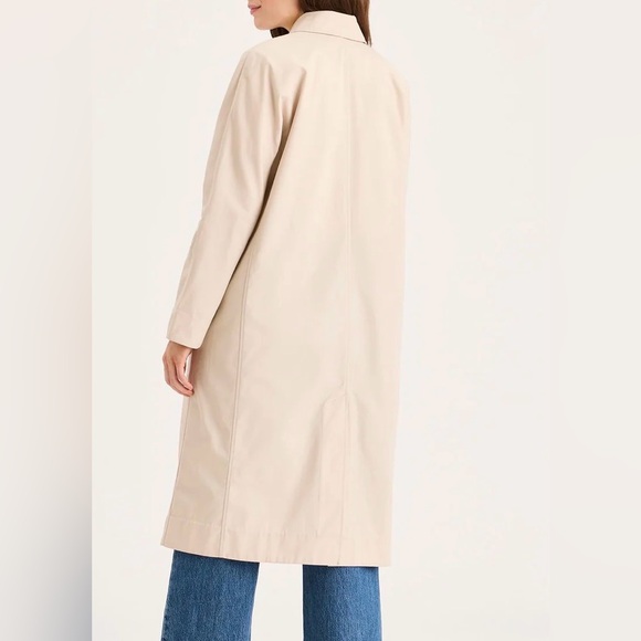Dockers Trench Coat Regular Large Fit Beige - Picture 3 of 9